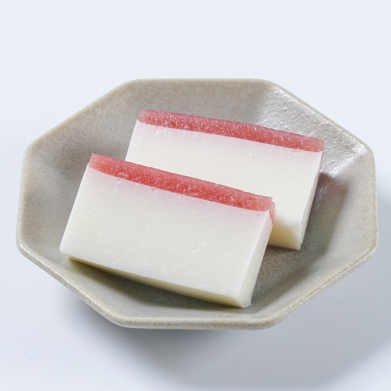 杏仁寄せ（いちご）430ｇ Ｘ1本【2本以上でお願いします】杏仁豆腐 苺ソース 春 前菜 甘味 祝い事