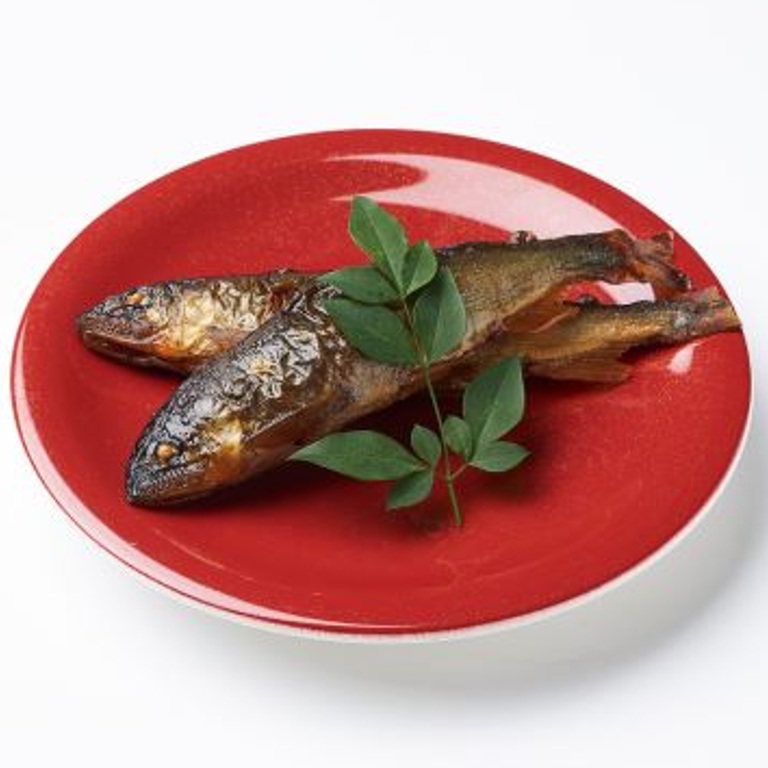 滋賀県産 子持鮎甘露煮 大鮎 14尾/450ｇ X1ボール おせち料理 前菜 八寸 業務用 仕入れ