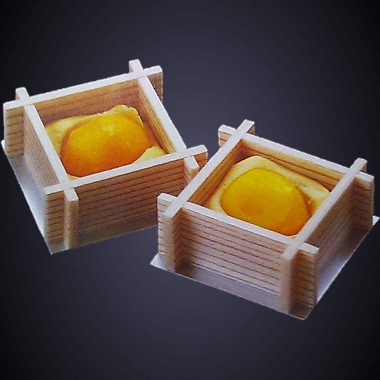 〈年末限定〉せいろ入り栗きんとん 6個 X1ボール【2ボール以上でお願いします】器入りで簡単盛付け おせち 業務用 仕入れ