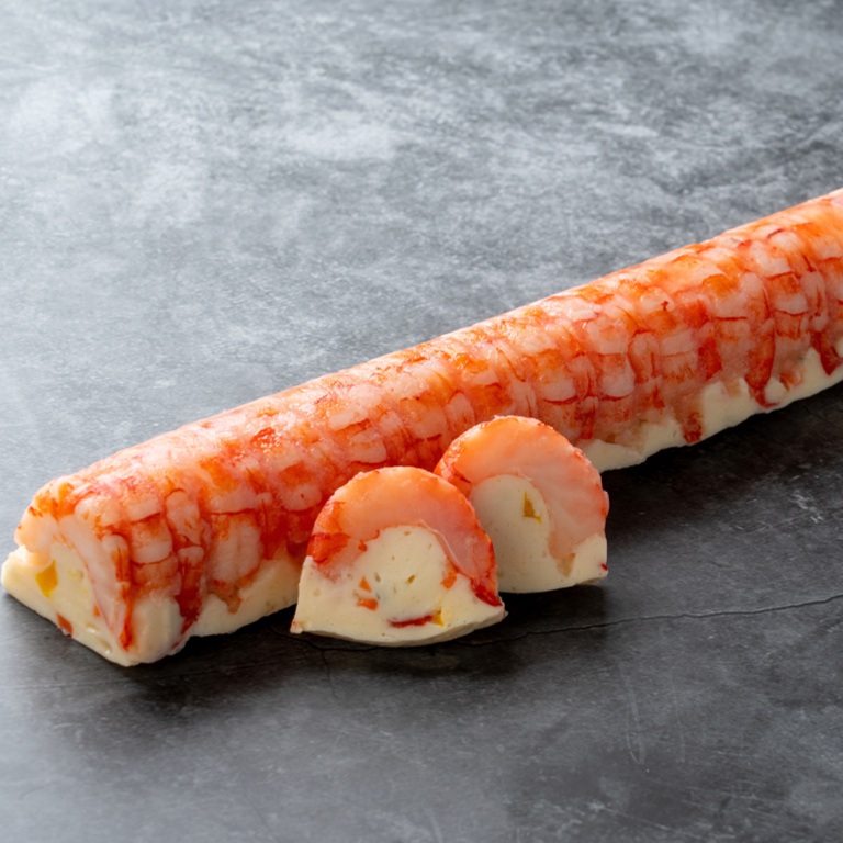 海老と野菜のテリーヌ 470ｇ Ｘ１本 ブラックタイガーエビ オードブル おせち