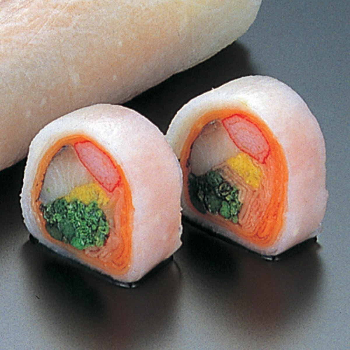 華きぬた［ノーカット］ 5本 550ｇ Ｘ1パック 前菜 おせち 酢の物 砧巻 業務用 仕入れ