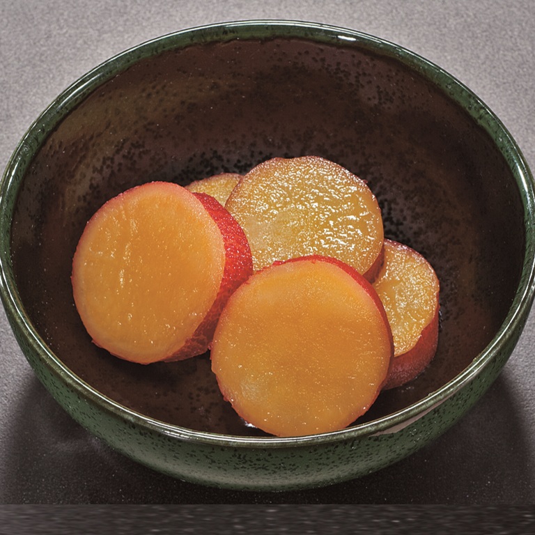 鳴門金時芋スライスレモン煮 1kg（約70～80枚）X1袋 さつまいもスライス さつま芋スライス 薩摩芋スライス 業務用 仕入れ