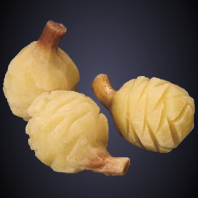 くわい松笠（丸型）50個 800ｇ Ｘ1袋 松笠くわい 慈姑松笠 松笠慈姑 おせち 業務用 仕入れ