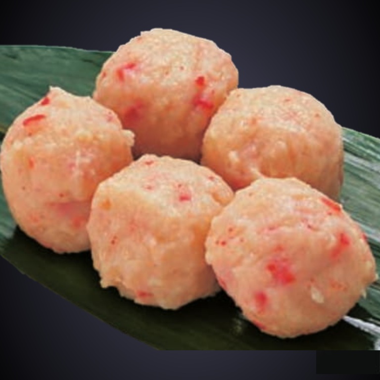 境港産紅ズワイ蟹入つみれ 50粒 約650ｇ X1袋【2袋以上でお願いします】 蟹つみれ カニつみれ かに団子