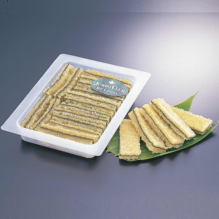 味付子持昆布ジャンボクラブ 70X23X10mm 15枚 X1パック 寿司ネタ 刺身 おせち 前菜八寸