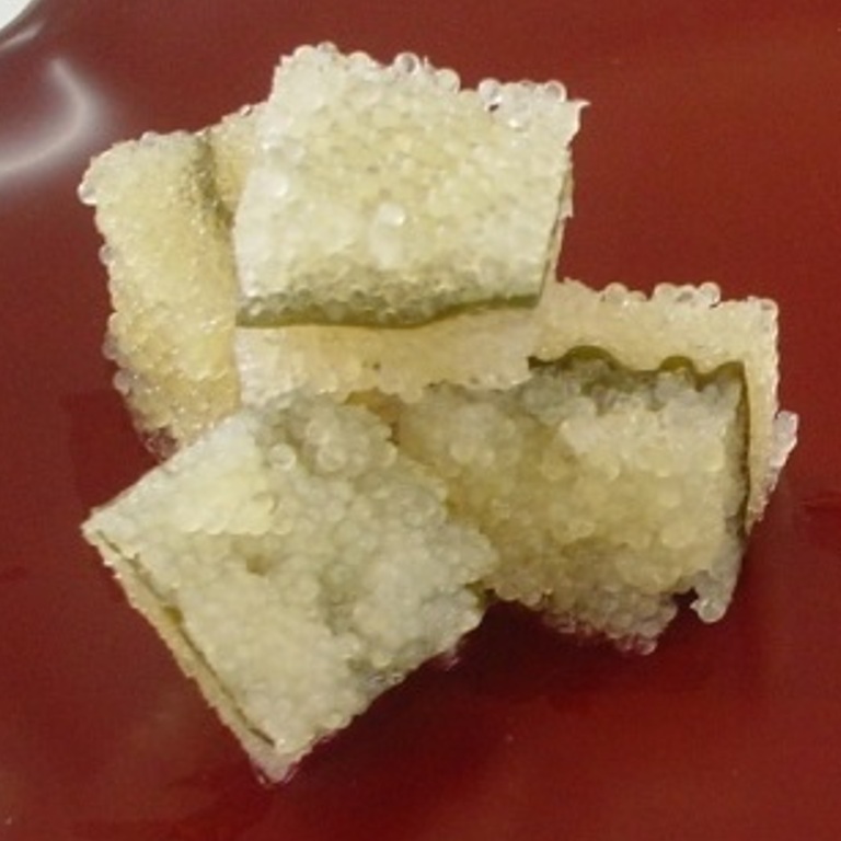 味付子持昆布ダイスカット 20X20ｘ10cm 35個 200ｇ X 1袋 業務用 味付け子持ち昆布 かつお醤油味 数の子 おせち 祝い 前菜 小鉢