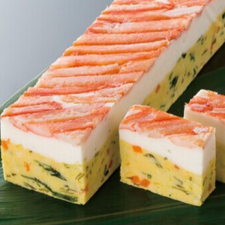かに紅白テリーヌ 440ｇ Ｘ1本 紅ズワイガニをたっぷり使用 前菜 おせち