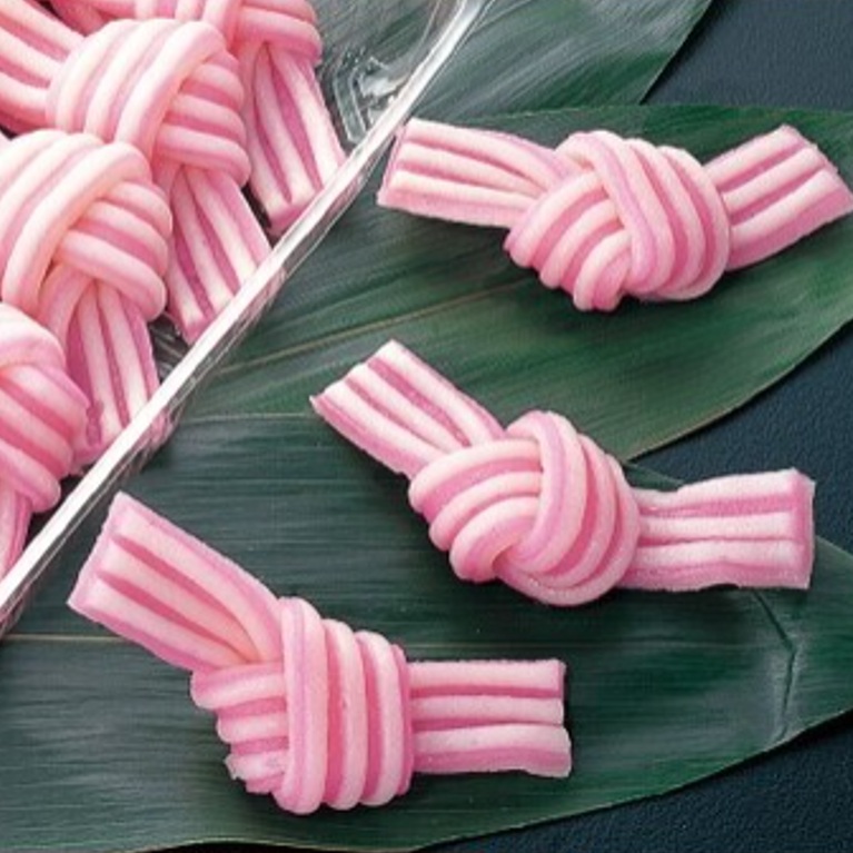 〈年末限定〉千代結び 15個 ｘ1パック 紅白蒲鉾 紅白かまぼこ 祝事 おせち