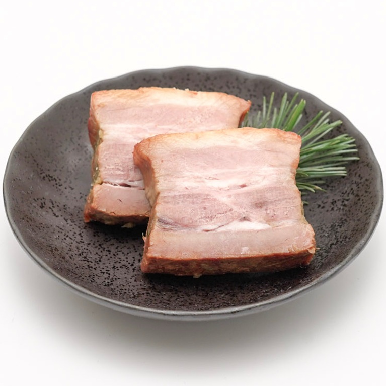 豚肉の柚子胡椒焼き 約200g X1個【3個以上でお願いします】 豚バラ肉 おせち材料 業務用 仕入れ