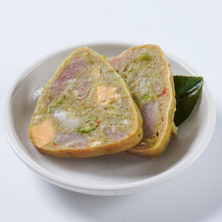 トライアングルカレーテリーヌ 500g X1本 鶏肉 グリーンアスパラ チーズ オードブル おせち