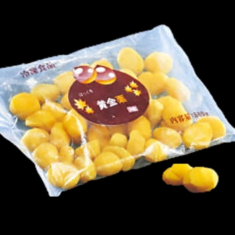 黄金栗 500ｇ X1袋【2袋以上でお願いします】 柔らかい ほくほく食感 ブランチング栗 くちなし着色 業務用 仕入れ