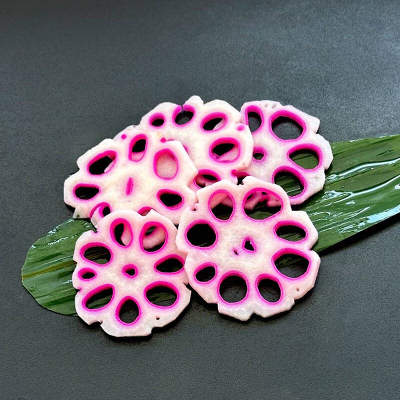 花ちらしれんこん 800g X1袋【3袋以上でお願いします】 酢れんこん れんこん酢漬け 梅花れんこん 業務用 仕入れ 弁当 折詰 ちらし寿司